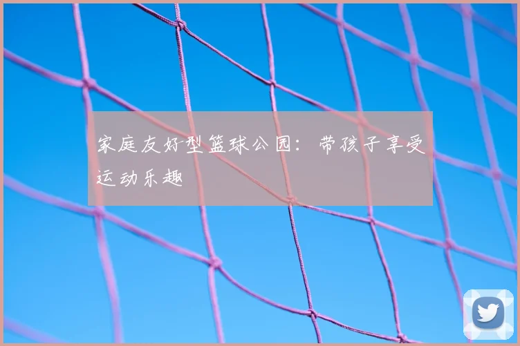 家庭友好型篮球公园：带孩子享受运动乐趣